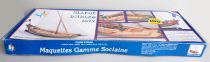 Soclaine SA 1015 - Boat French Mediterraneensea Coaster Allège d\'Arles 1877 Le Saint Gilles 69 cm-  Wooden Model Kit 1:50 MIB
