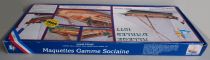 Soclaine SA 1015 - Boat French Mediterraneensea Coaster Allège d\'Arles 1877 Le Saint Gilles 69 cm-  Wooden Model Kit 1:50 MIB