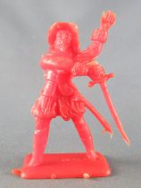 Soft Plastic 55mm Figure - Musketeer (red)