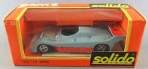 Solido Gam 2 N° 38 Gulf Le Mans 1975 Bleue Neuve Boite 1