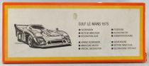 Solido Gam 2 N° 38 Gulf Le Mans 1975 Bleue Neuve Boite 2