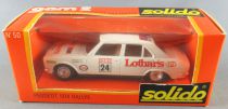 Solido Gam 2 N° 50 Peugeot 504 Rallye Blanche Neuve Boite 1