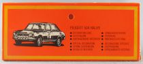 Solido Gam 2 N° 50 Peugeot 504 Rallye Blanche Neuve Boite 1