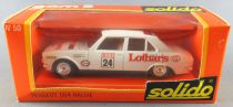 Solido Gam 2 N° 50 Peugeot 504 Rallye Blanche Neuve Boite 2