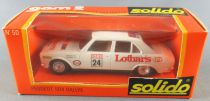 Solido Gam 2 N° 50 White Rally Peugeot 504 Mint in Box 1