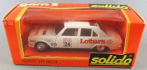 Solido Gam 2 N° 50 White Rally Peugeot 504 Mint in Box 3