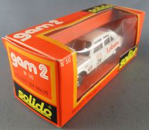 Solido Gam 2 N° 50 White Rally Peugeot 504 Mint in Box 3