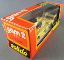 Solido Gam 2 N° 57 Alpine Turbo Jaune Neuve Boite 2