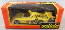 Solido Gam 2 N° 57 Yellow Turbo Alpine Mint in Box 1