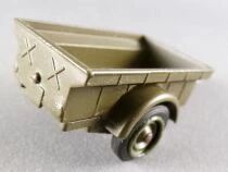 Solido Militaire Remorque Kaki pour Jeep Auto-Union Land Rover Dodge GMC 1/43 sans Boite