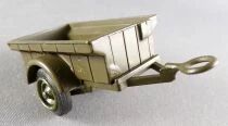 Solido Militaire Remorque Kaki pour Jeep Auto-Union Land Rover Dodge GMC 1/43 sans Boite