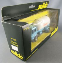 Solido N° 386 Mercedes 1217K Truck Tanker Propane Butagaz Mint in Box