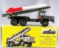 Solido Ref 201 Sahara Unic Military Truck Rocket Launching Boxed