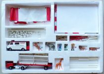 Solido Ref 660 Amar Circus Set with Tent Vehicles Animals Staff Near Mint in Box