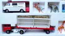 Solido Ref 660 Amar Circus Set with Tent Vehicles Animals Staff Near Mint in Box