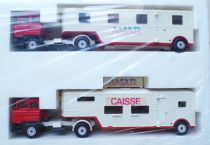 Solido Ref 663 Amar Caravan Circus Set with 5 Trucks 1 Trailer 3 Animals 7 Staff Figures Mint in Box
