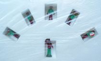 Solido Ref 663 Amar Caravan Circus Set with 5 Trucks 1 Trailer 3 Animals 7 Staff Figures Mint in Box