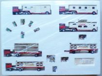 Solido Réf 663 Coffret Cirque Amar Caravane 5 Camions 1 Remorque 3 Animaux 7 Personnels Neuf Boite