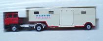 Solido Réf 663 Coffret Cirque Amar Caravane 5 Camions 1 Remorque 3 Animaux 7 Personnels Neuf Boite