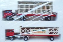 Solido Réf 663 Coffret Cirque Amar Caravane 5 Camions 1 Remorque 3 Animaux 7 Personnels Neuf Boite