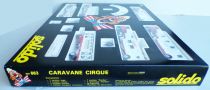 Solido Réf 663 Coffret Cirque Amar Caravane 5 Camions 1 Remorque 3 Animaux 7 Personnels Neuf Boite