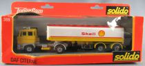Solido Toner Gam N° 369 Daf F2800 Camion Citerne Shell Neuf Boite