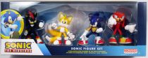 Sonic - Comansi - Set de 4 figurines PVC : Knuckles, Tails, Shadow, Sonic