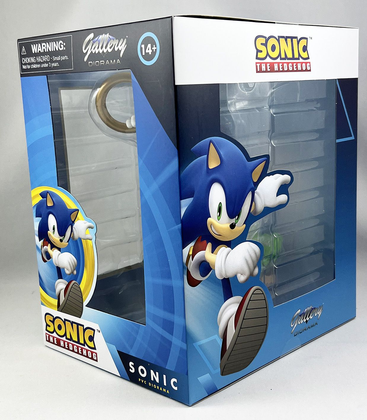 Boneco Sonic The Hedgehog - Gallery Diorama - Diamond Select Toys