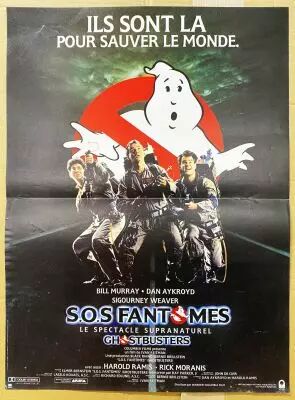 S.O.S Fant�mes - Affiche 40x60cm - Columbia Pictures 1984