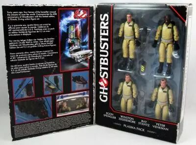 S.O.S. Fant�mes Ghostbusters - Hasbro - Figurines 10cm \ Plasma Pack\  Peter, Ray, Egon, Winston