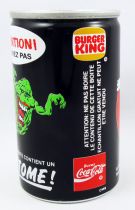 S.O.S. Fantômes II (Ghostbusters II) - Cannette promotionnelle ouverte Coca-Cola Burger King 1989