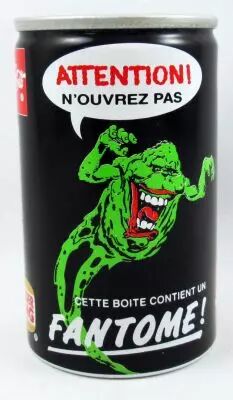 S.O.S. Fant�mes II (Ghostbusters II) - Cannette promotionnelle ouverte Coca-Cola Burger King 1989