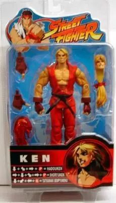 Figurine Street Fighter – Ken Variante Kimono Blanc Par SOTA Toys (Loose)