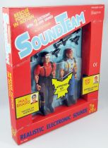 Sound Team : Rescue Forces in Action - Toy Island 1990 - 7\  Talking figures Max Shado & Red Top