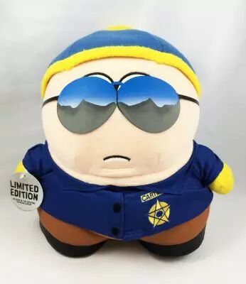 South Park - Peluche 32cm - Cop Cartman (Edition Limit�e)