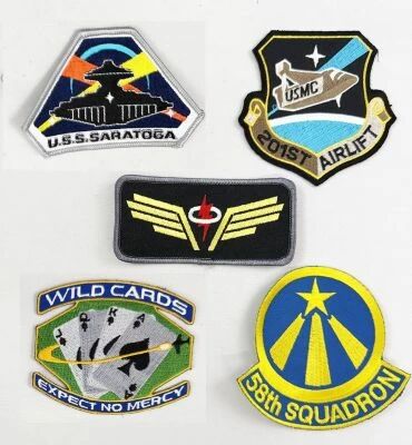 Space: Above and Beyond - Lot of 5 Embroidered Patches