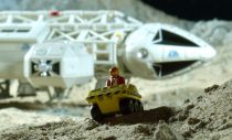 Space 1999 - \ The Infernal Machine\  Deluxe Limited Edition Diecast Set - Eagle Transporter, Eagle Laser Tank, Flat-bed Laser Tan