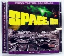 Space 1999 - Compact Disc - Original Television Soundtrack \ Year Two\  by Derek Wadsworth - Fanderson Records 2000
