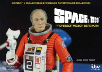 Space 1999 - Sixteen 12 Deluxe Action Figure - Professor Victor Bergman \ Moonbase Alpha Spacesuit\ 