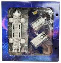 Space 1999 (Cosmos 1999) - \ The Infernal Machine\  Deluxe Limited Edition Diecast Set - Eagle Transporter, Eagle Laser Tank, Flat