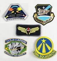 Space 2063 (Space: Above and Beyond) - Lot de 5 Patches Brod&eacute;s