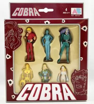 Space Adventures Cobra - AB Toys - 6 PVC figures set