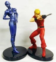 Space Adventures Cobra - Furyu - set of 2 vinyl statues : Cobra & Lady