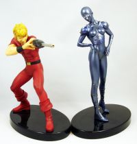 Space Adventures Cobra - Furyu - set of 2 vinyl statues : Cobra & Lady