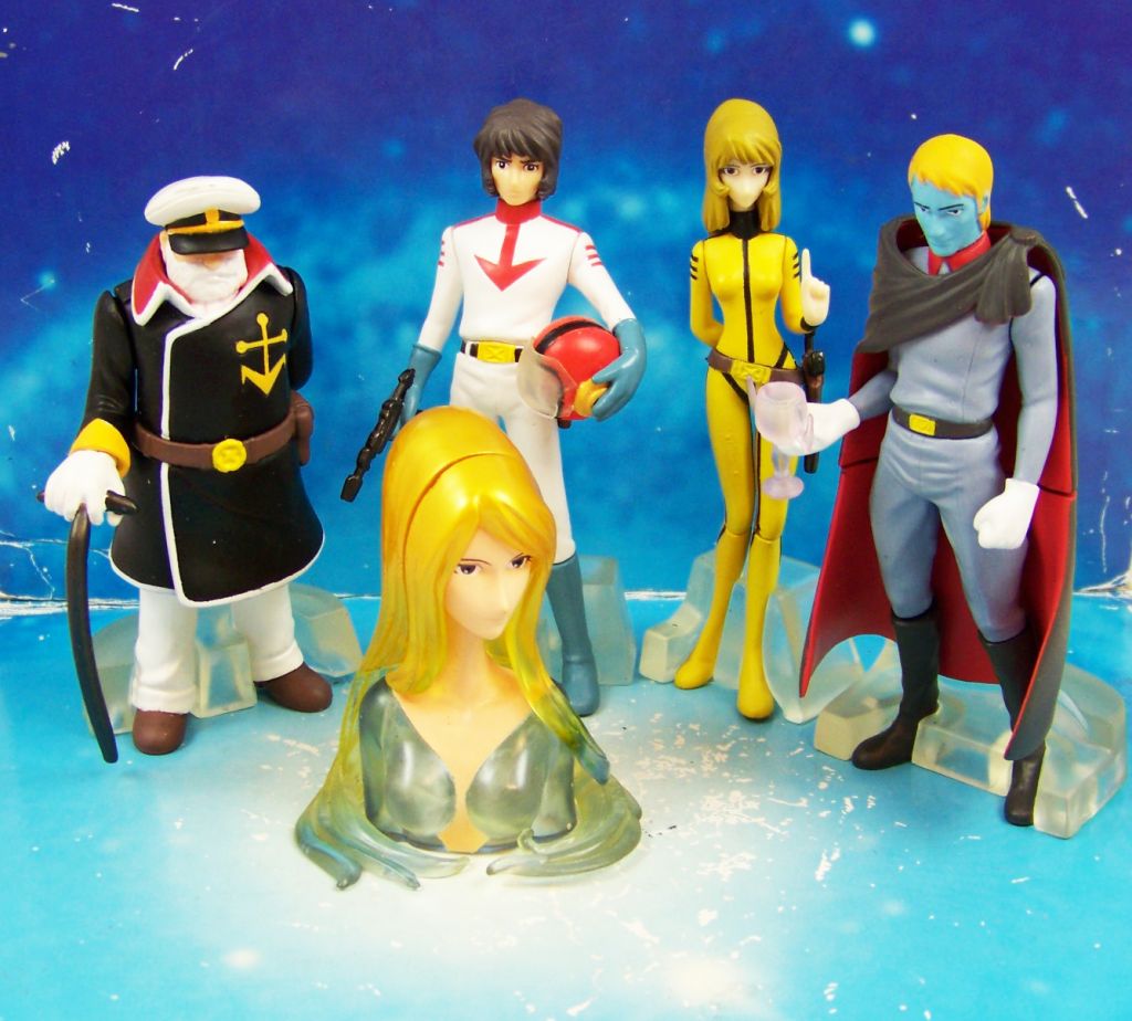 Space Battleship Yamato - Bandai (2004) - Set of 5 Gashapons