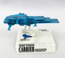 Space Battleship Yamato - Cosmo Fleet Collection MegaHouse - Three Storied Carrier (bleu)