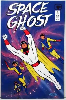 Space Ghost - Comico The Comic Company - The Sinister Spectre (1987)