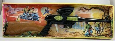 Space Gun - Jouet � Etincelles - Pery-Nauta Laser Rifle (Barval Ref.960)