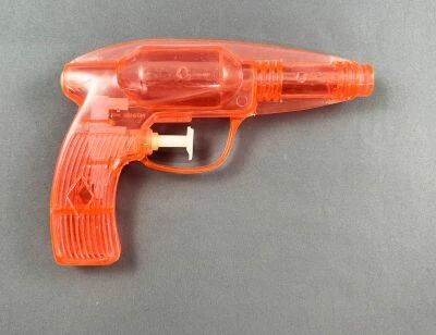 Space Gun - Pistolet � Eau - Pistolet Transparent Rouge