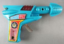 Space Gun - Pistolet à Friction et Etincelles (Tôle & Plastique) - Hero Toys (Japon) 1960\'s